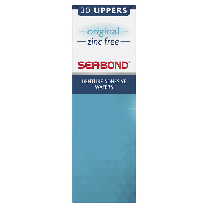 Sea Bond Denture Adhesive Uppers Original 30