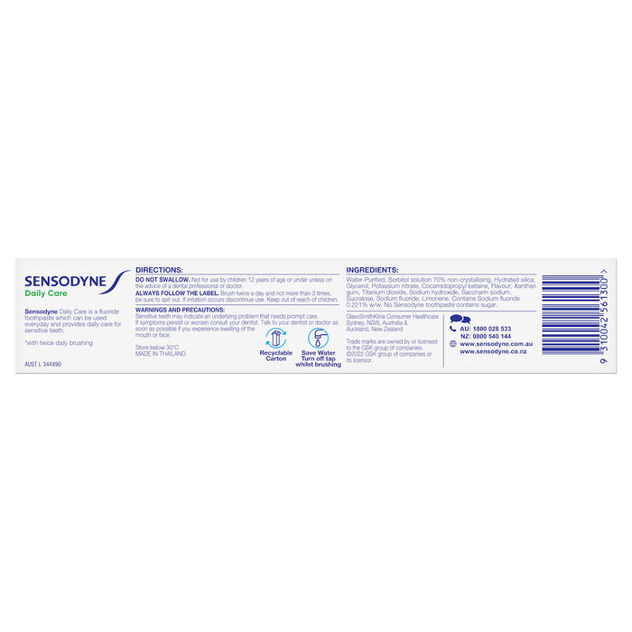 Sensodyne Daily Care Toothpaste 110g