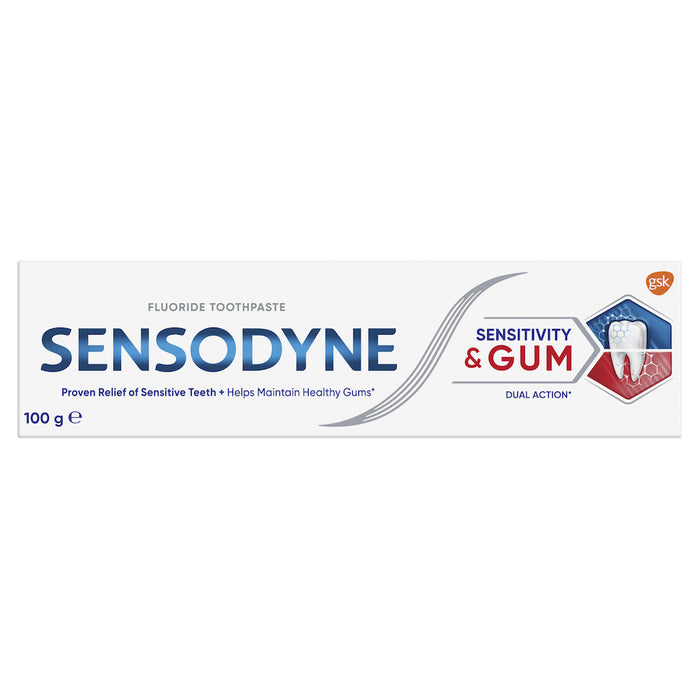 Sensodyne Sensitive & Gum Dual Action Toothpaste 100g