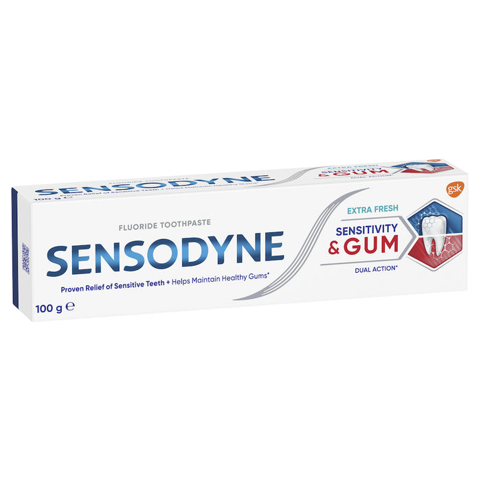 Sensodyne Sensitivity & Gum Dual Action Toothpase Extra Fresh 100g