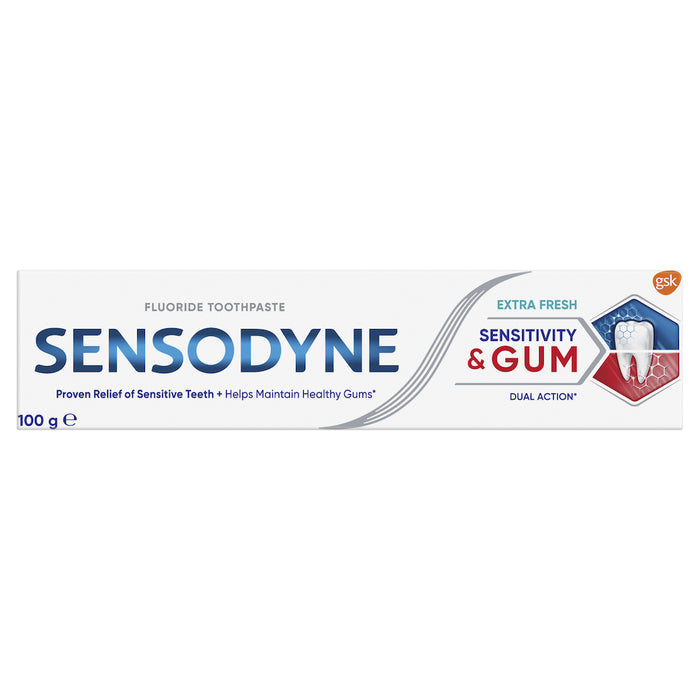 Sensodyne Sensitivity & Gum Dual Action Toothpase Extra Fresh 100g