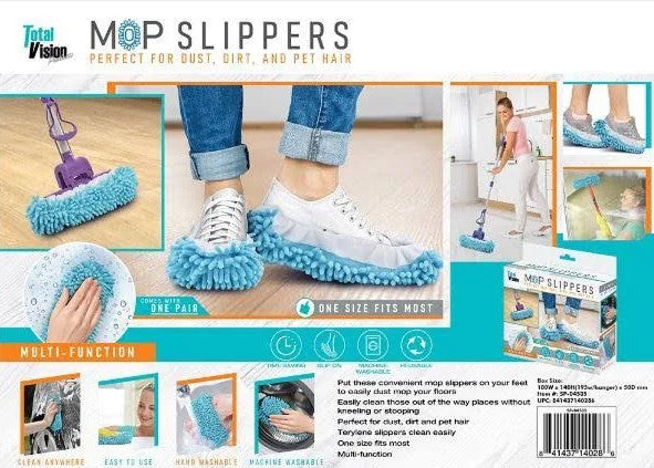 Total Vision Mop Slippers