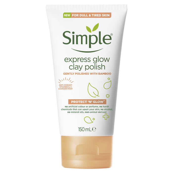 Simple Express Glow Clay Polish 150ml