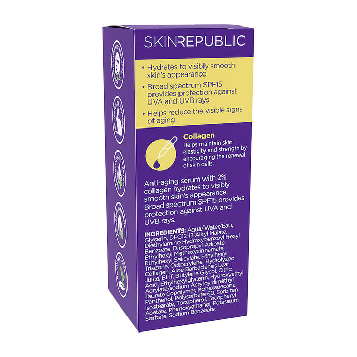 Skin Republic Collagen 2% Serum SPF15 30ml