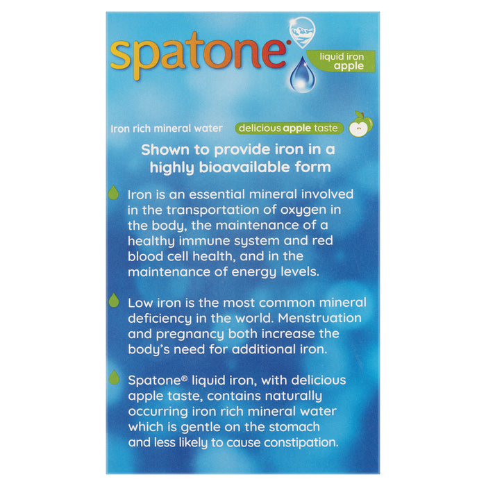 Spatone Liquid Iron Apple Supplement Sachets 28x25ml