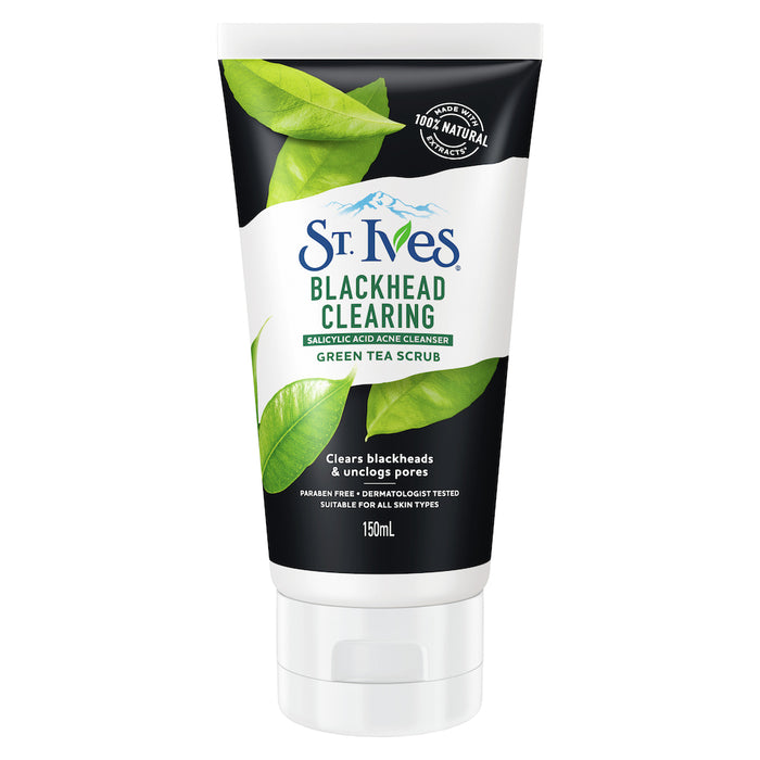 St Ives Blackhead Clearing Green Tea Scrub 150ml