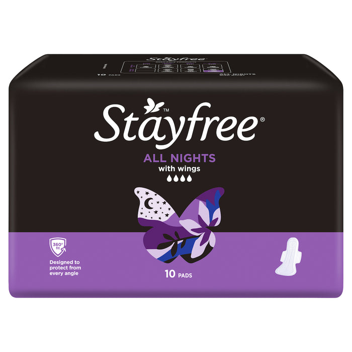 Stayfree Regular All Night Wings 10