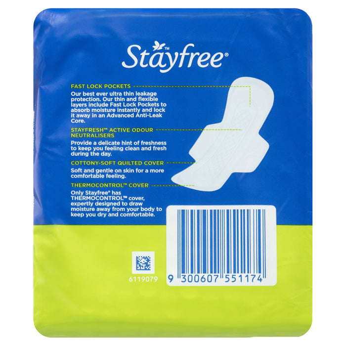 Stayfree Ultra Thin Regular Wings 14