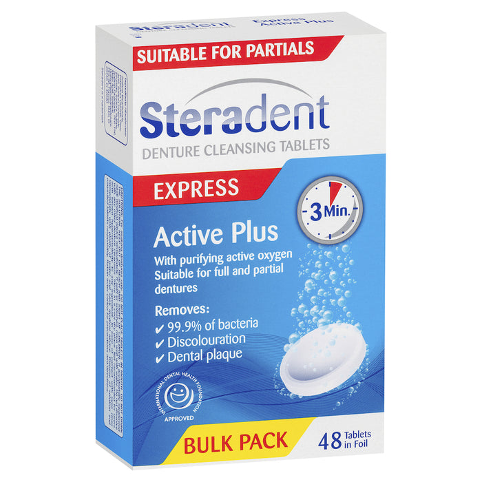 Steradent Active Plus Tablets 48