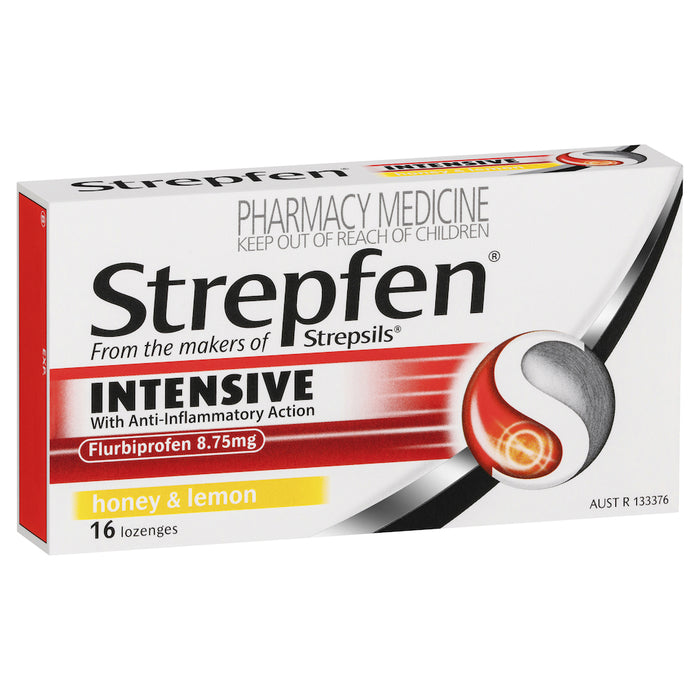 Strepfen Intensive Lozenges Honey & Lemon 16