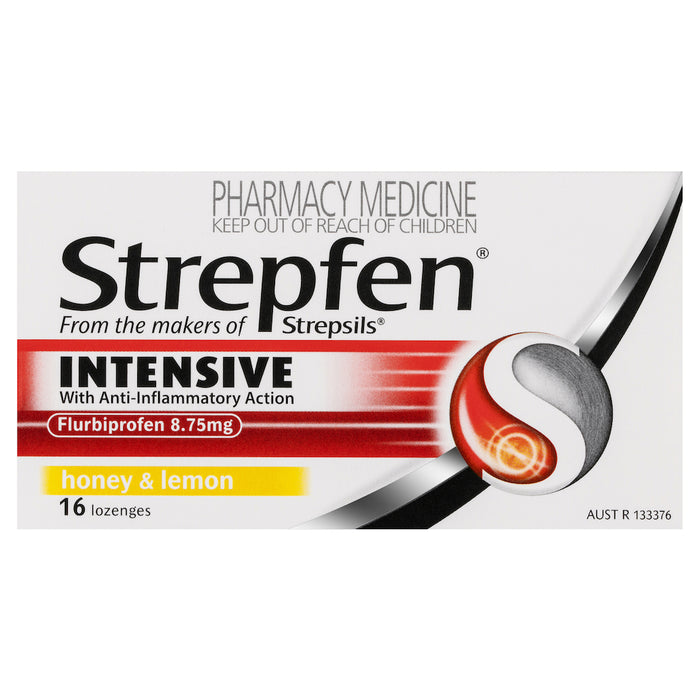 Strepfen Intensive Lozenges Honey & Lemon 16