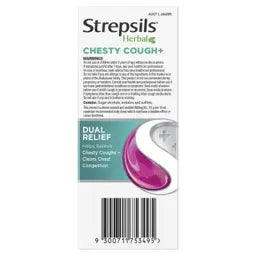 Strepsils Herbal Chesty Cough Cherry Flavour 200ml.