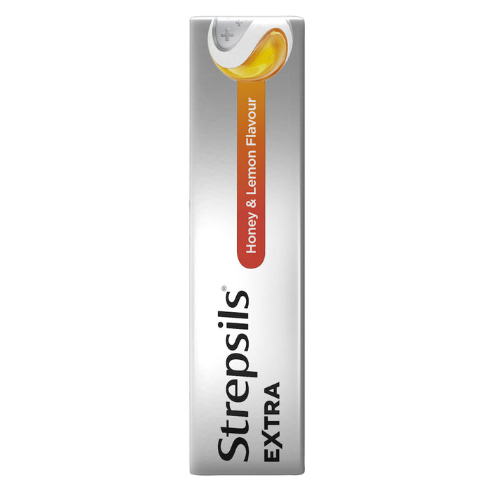 Strepsils Extra Lozenges Honey and Lemon 16