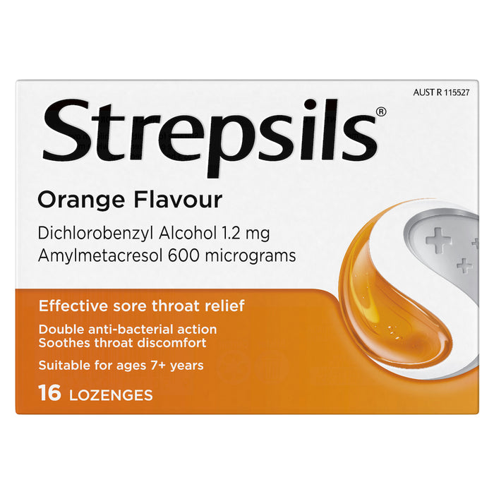 Strepsils Lozenges Orange 16