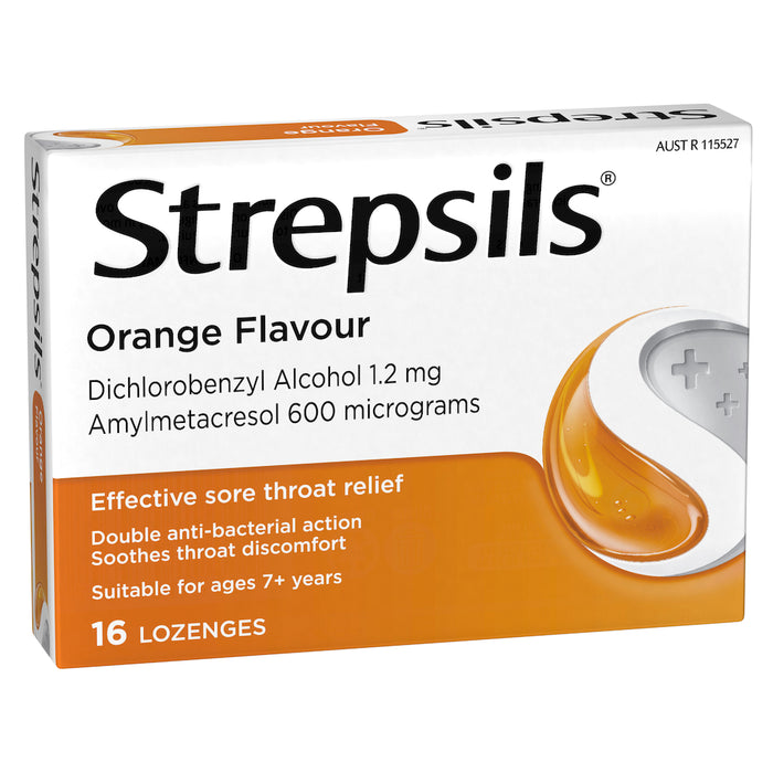 Strepsils Lozenges Orange 16