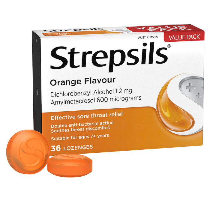 Strepsils Lozenges Orange 36