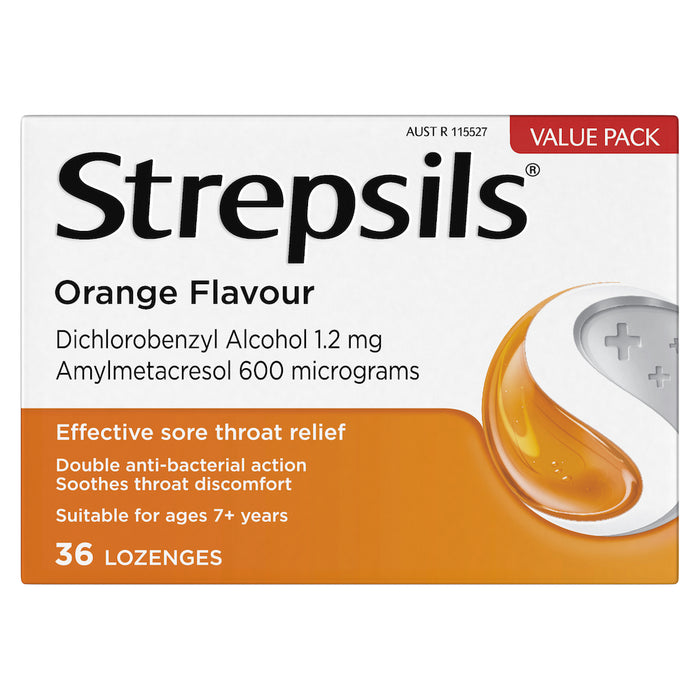 Strepsils Lozenges Orange 36