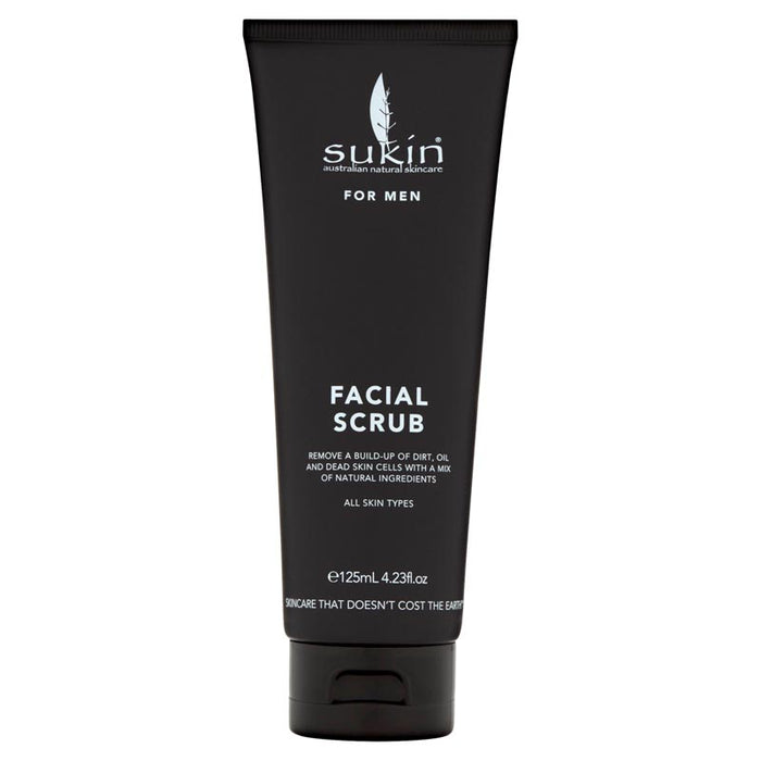 Sukin Facial Scrub For Men 125ml