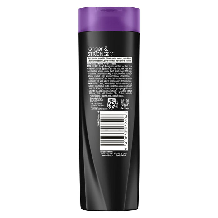 Sunsilk Shampoo Longer & Stronger 200ml