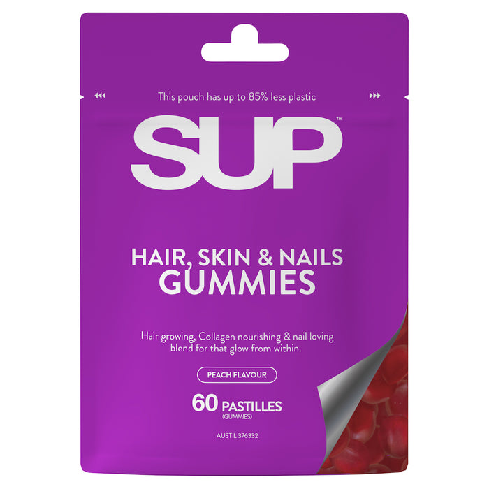 SUP Hair Skin & Nails 60 Gummies