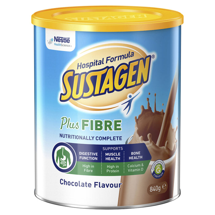 Sustagen Hospital  Active + Fibre Chocolate 840g