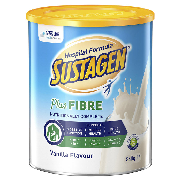 Sustagen Hospital  Active + Fibre Vanilla 840g