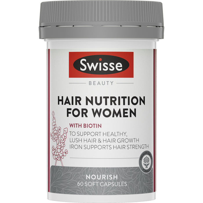 Swisse Ultiboost Hair Nutrition For Women 60 Capsules