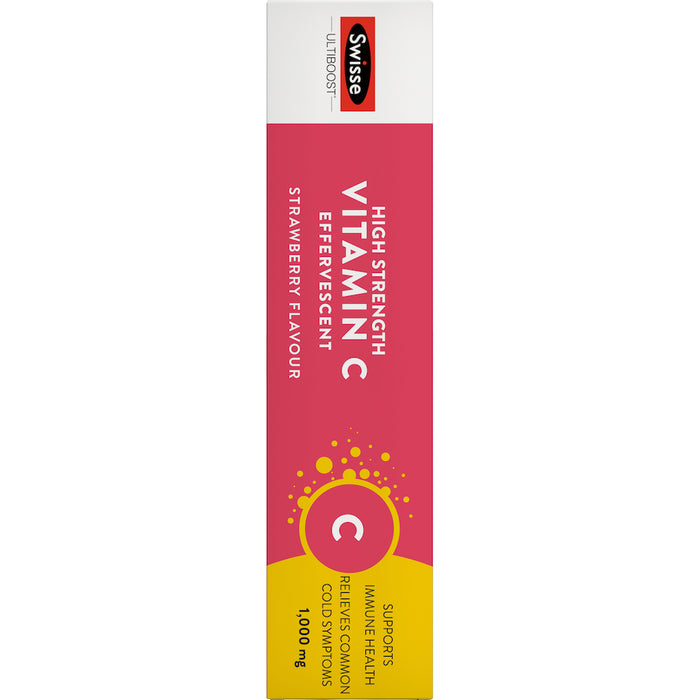 Swisse Ultiboost High Strength Vitamin C Effervescent 60 Tablets