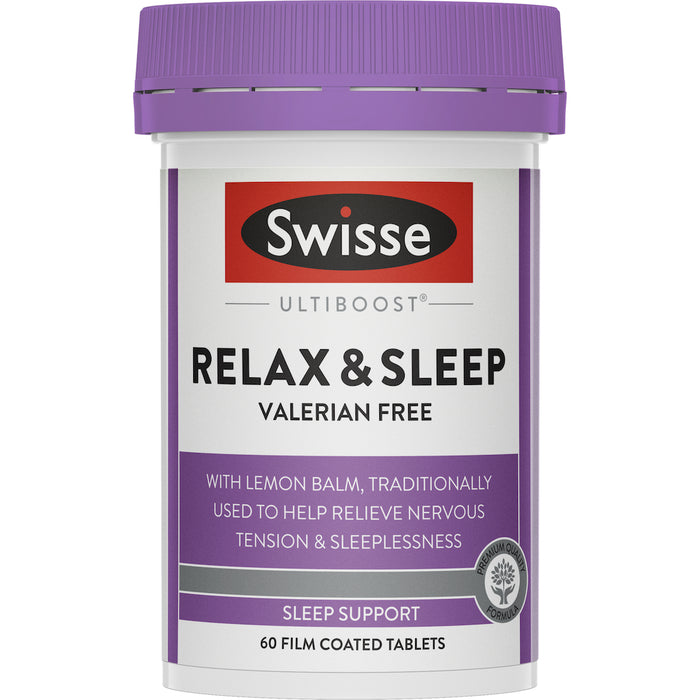 Swisse Ultiboost Relax & Sleep 60 Tablets