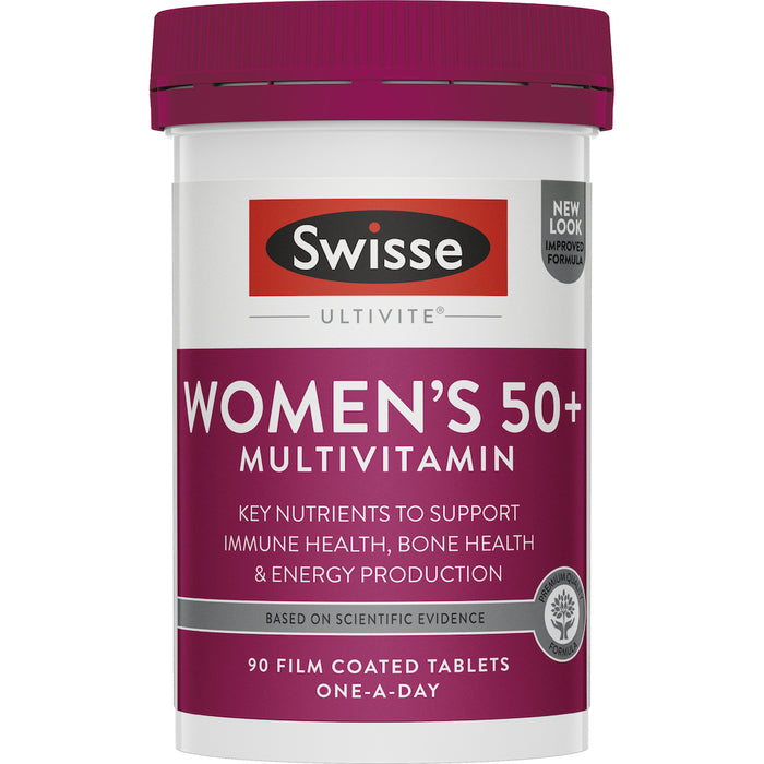 Swisse Womens Ultivite 50+ 90 Tablets