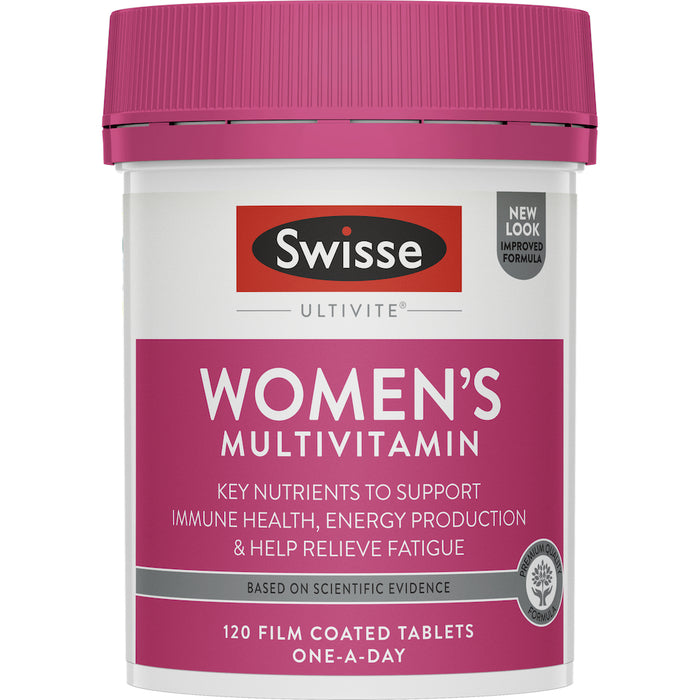 Swisse Womens Ultivite Multivitamin 120 Tablets