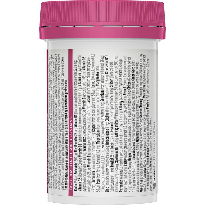 Swisse Womens Ultivite Multivitamin 60 Tablets