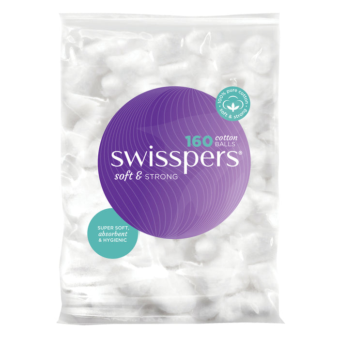 Swisspers Cotton Wool Balls 160