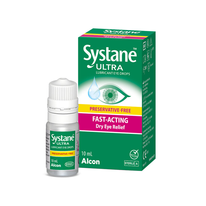 Systane Ultra Lubricant Eye Drops 10ml Preservative Free