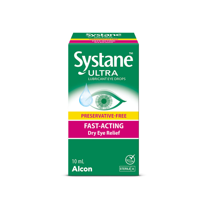 Systane Ultra Lubricant Eye Drops 10ml Preservative Free