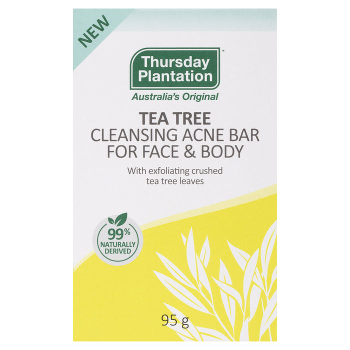 Thursady Plantation Tea Tree Cleansing Acne Bar Face & Body 95g