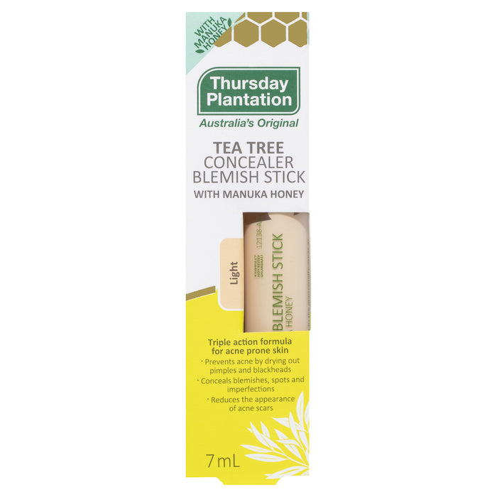 Thursday Plantation Tea Tree Concealer Blemish Stick Light 7ml