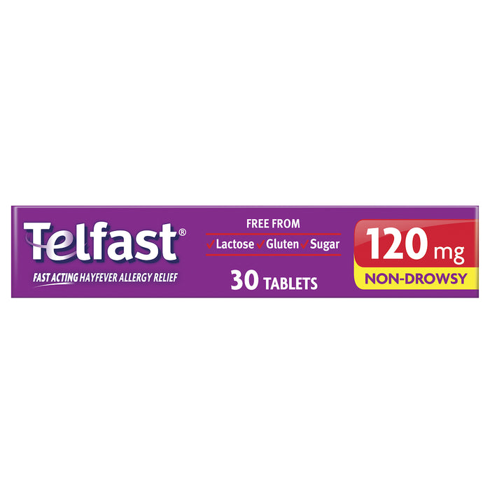 Telfast 120mg 30 Tablets