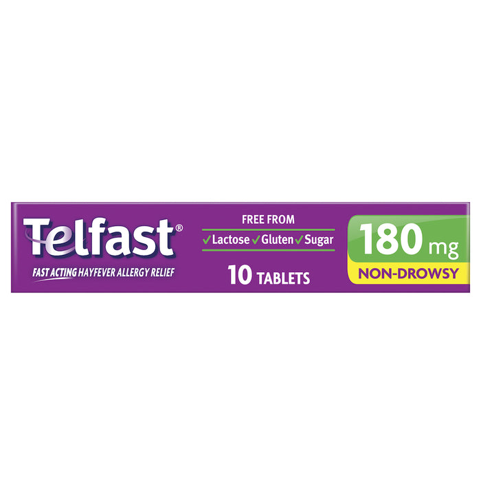 Telfast 180mg 10 Tablets