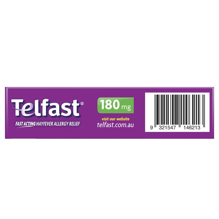 Telfast 180mg 30 Tablets