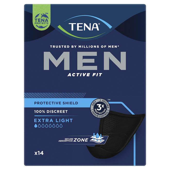 Tena Men Level 0 Protective Shield 14 Pack