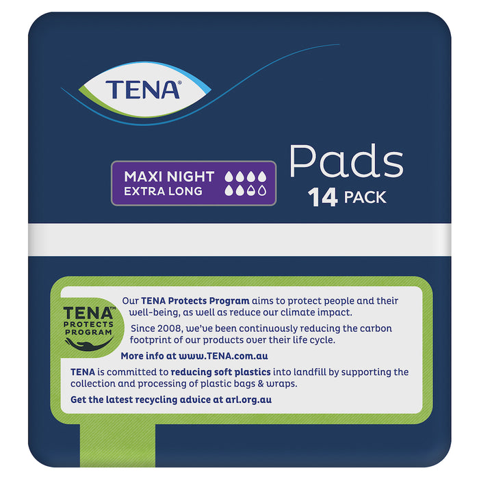 TENA Pads Maxi Night 14 Pack