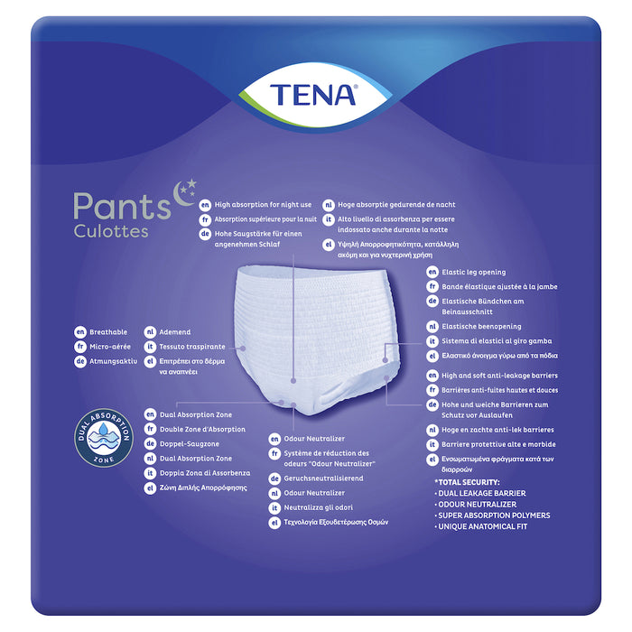 TENA Pants Night Large 12 Pack