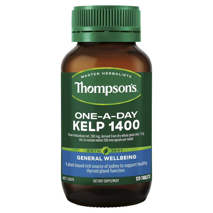 Thompson's One-a-day Kelp 1400mg 120 Tablets