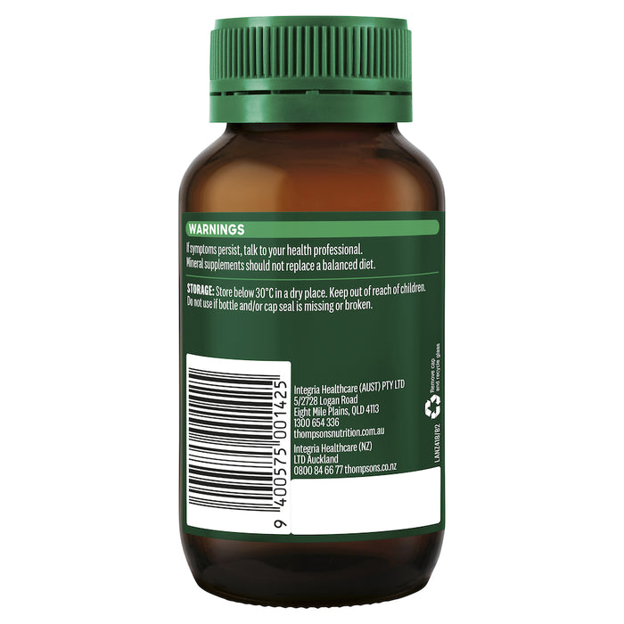 Thompson's Organic Zinc 180 Tablets