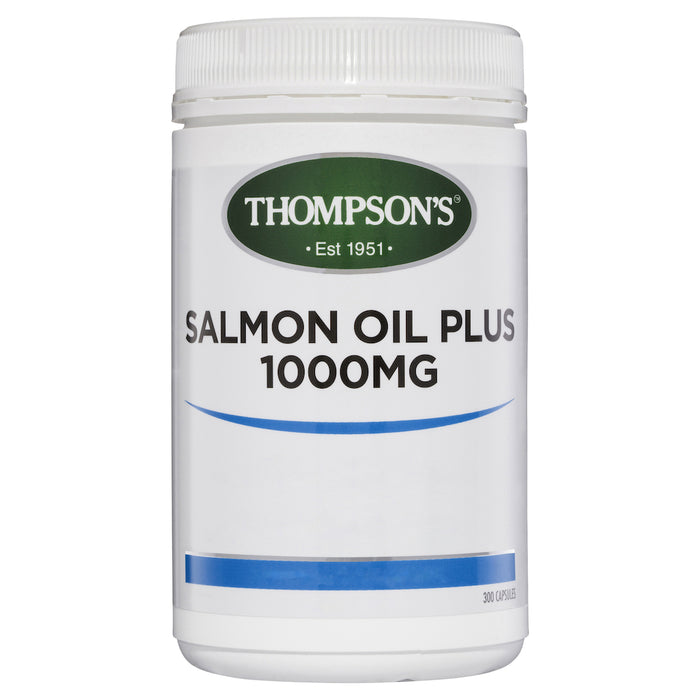 Thompson's Salmon Oil 1000mg 300 Capsules