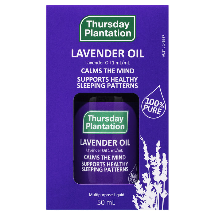 Thursday Plantation Lavender Oil 100% Pure 50ml