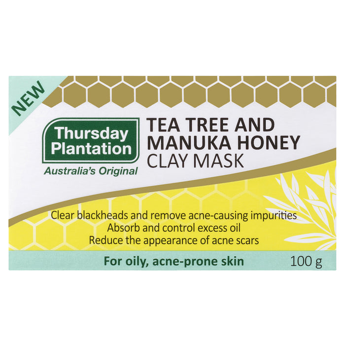 Thursday Plantation Tea Tree Manuka Honey Clay Mask 100g