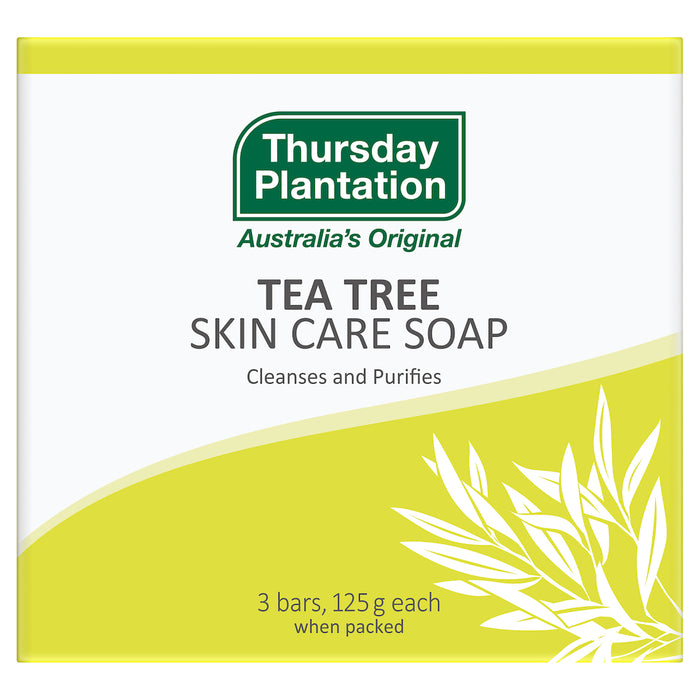 Thursday Plantation Tea Tree Soap 3 x 125g