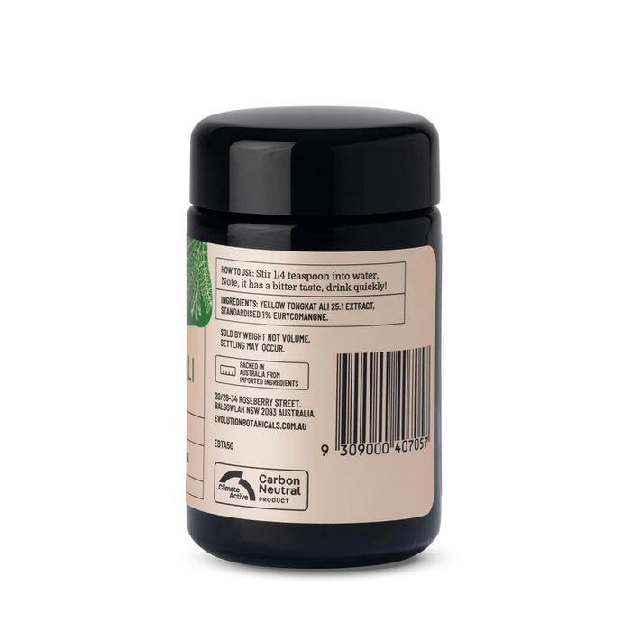Evolution Botanicals Tongkat Ali Longjack Plant 50g.